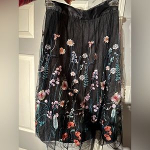 H&M floral skirt